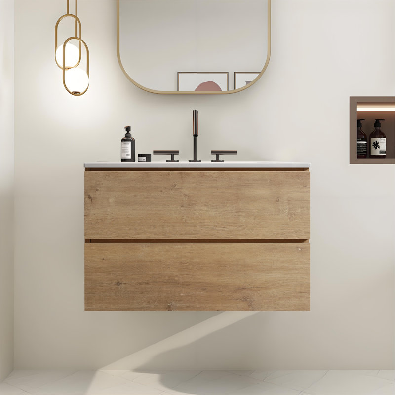 Ensemble de meuble-lavabo 2 tiroirs Modern