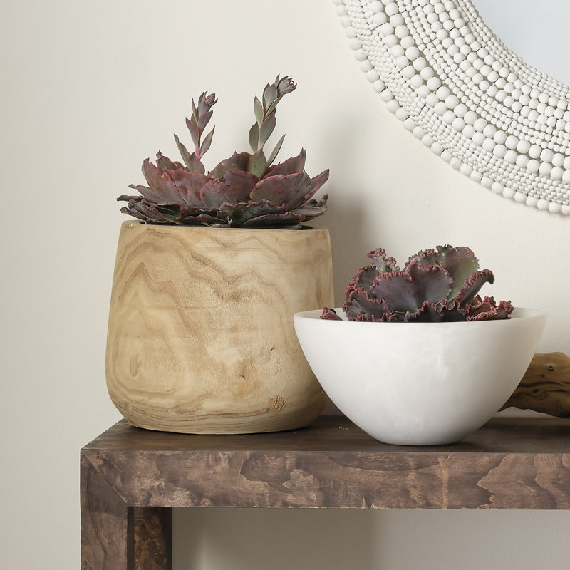 Handmade Wood Table Vase