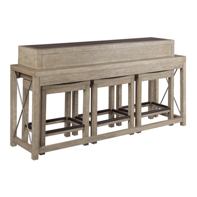 Bridgnorth 72'' Stone Top Console Table