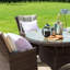 Zayd Seat Round Rattan Dining Set-9114613