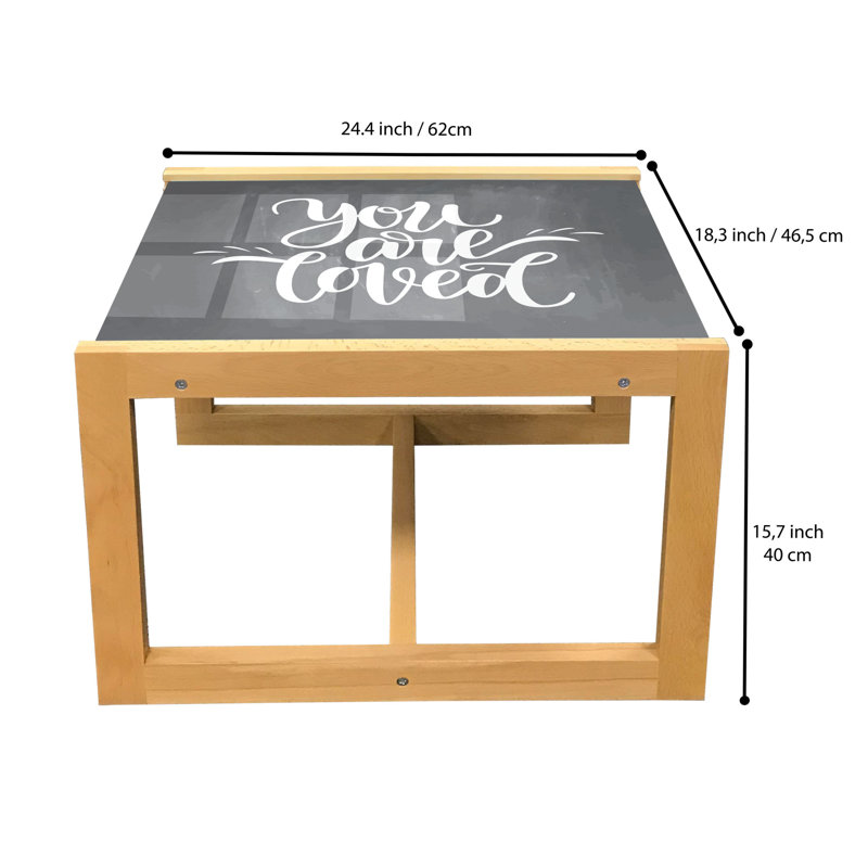 Jamonte Sled Coffee Table, 62cm H x 46cm W x 40cm D