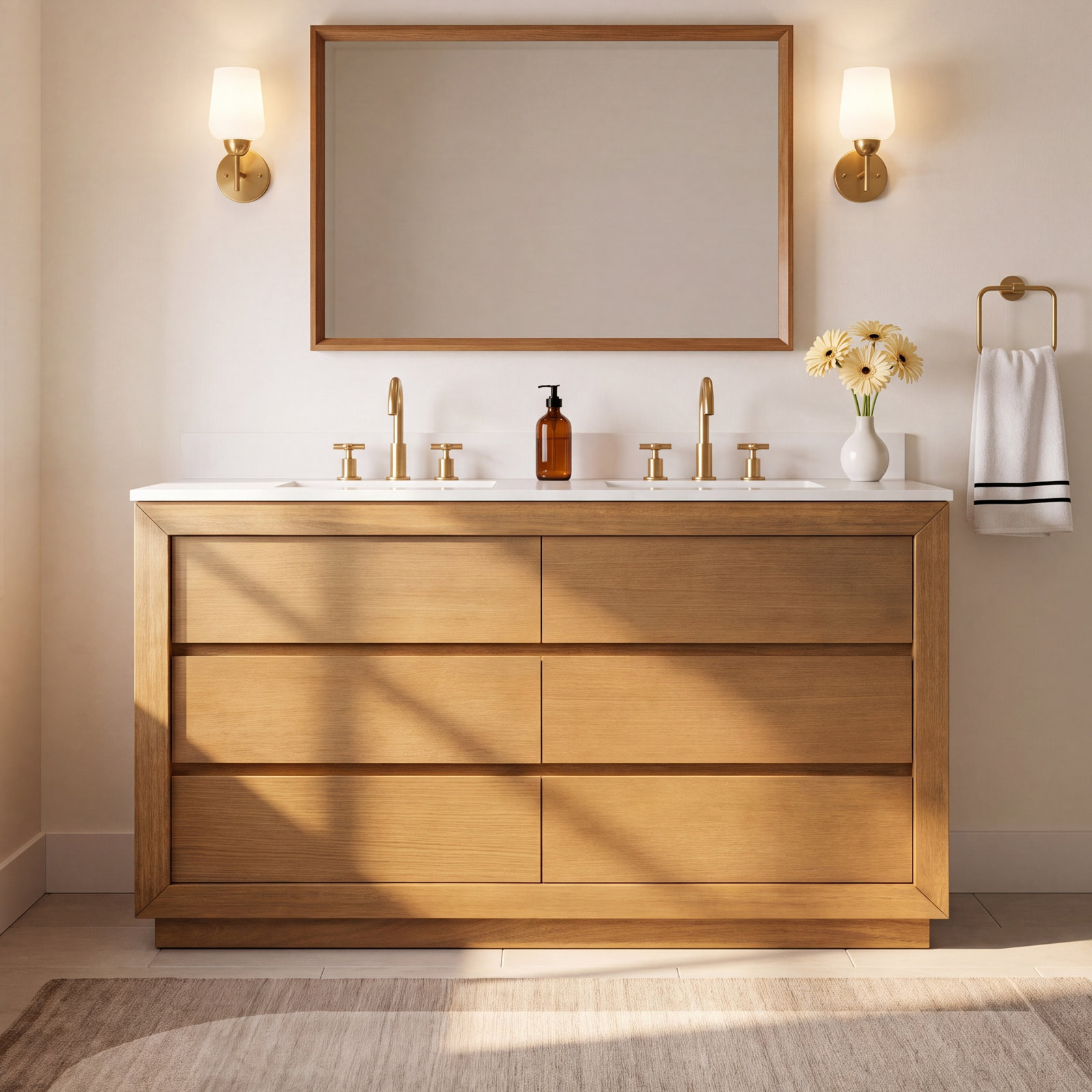Eucalyptus Double Bathroom Vanity