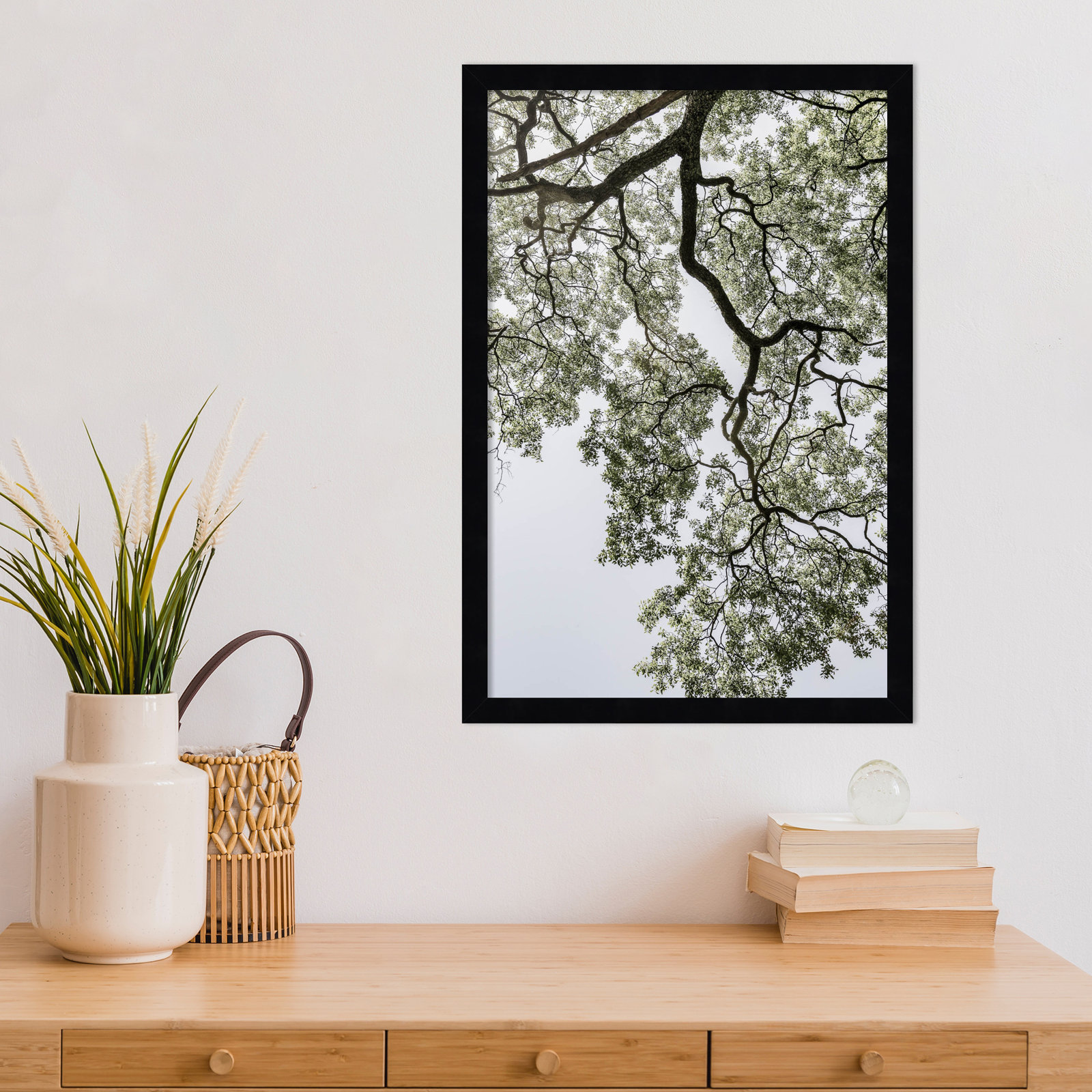Pleasantville "Coastal Forest" Print, Black, 21" H x 15" W