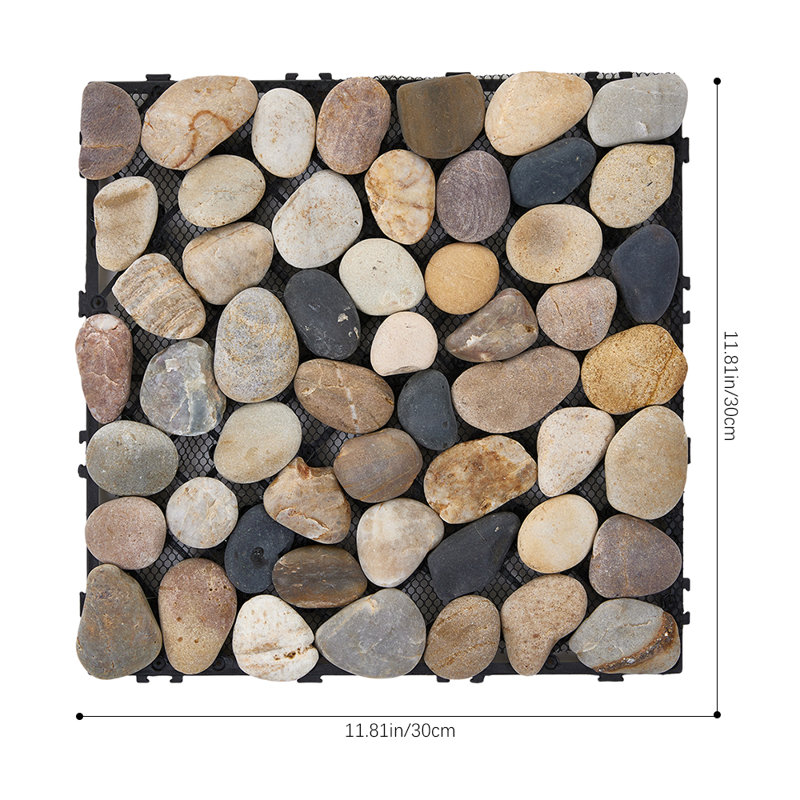 30cm L x 30cm W Interlocking Deck Deck Tile Kit