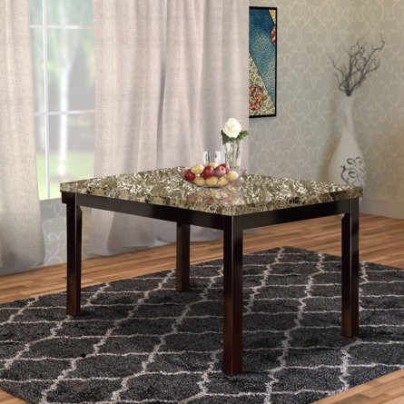 Parham Solid Wood Base Dining Table