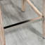 De 2 tabourets à hauteur de comptoir, beige - coussins pour la détente et chaises en bois, (2) pieds stables