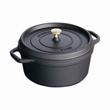 Staub 4 Qt. Shallow Wide Round Dutch Oven