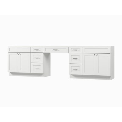 120" Double Bathroom Vanity Base Only