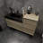 Golitz 49'' Single Bathroom Vanity with Stainless Steel Top-132729912