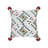 Hand Stitched Geometric Cotton Throw Pillow Cover