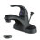 Robinet de salle de bain à ensemble central avec bonde