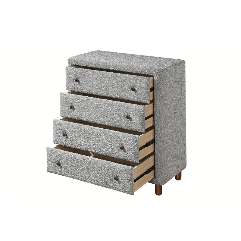 Cleo Gray Boucle Chest