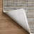Jadon Striped Machine Woven Polyester Area Rug in Beige/Gray-942224930