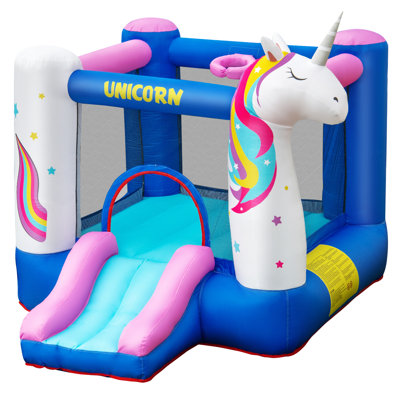 Unicorn Inflatable Bounce House