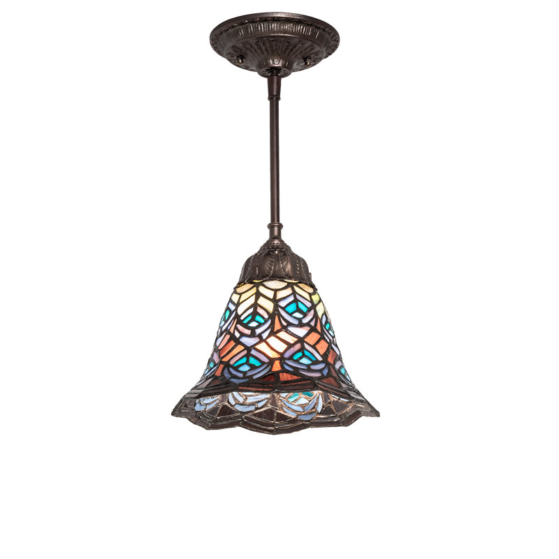 Amyrical 1 - Light Pendant, Jade/Purple/Beige/Blue