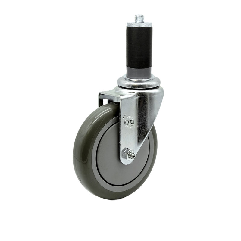 Regency Caster Replacement Caster, Black/Gray