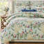 Ensemble de housse de couette 3 pièces en jade de taille très grande Pavona Greenland Home Fashions Pavona, 108 x 92 pouces-624582635