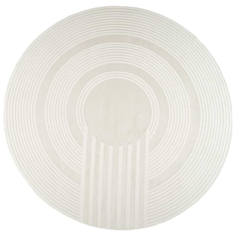 Maru Washable Rug, Round 5'3"