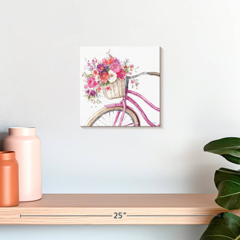 Harnek visiblement rose, H 10 po x l 10 po