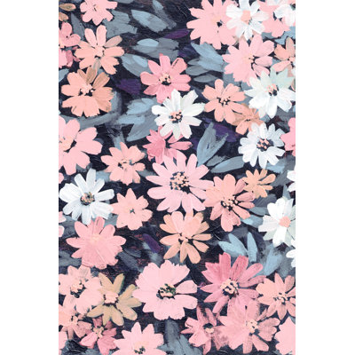 «Pink Daisies» par Julia Posokhova, reproduction sur toile