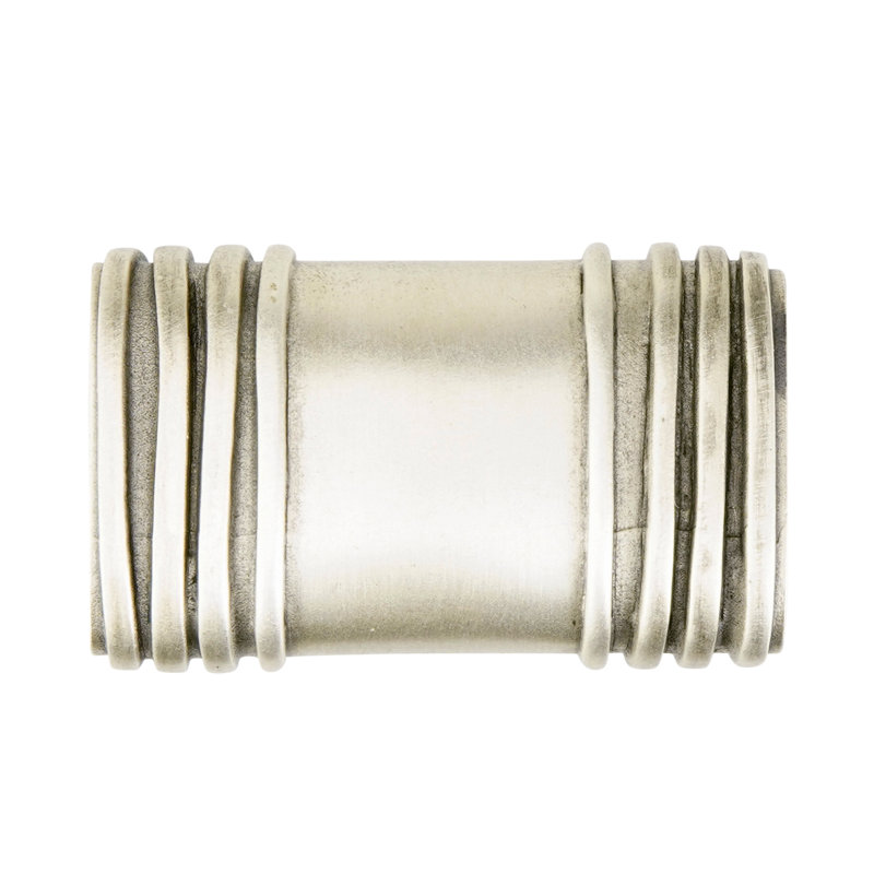 SHERBORNE RECT. KNOB; MATTE SILVER FINISH