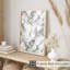 «Abstract Geode Crystals Symphony III», reproduction d'art moderne sans cadre