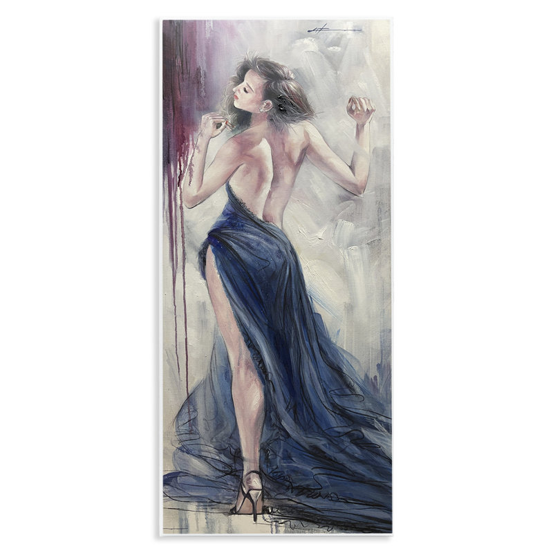 Plaque murale tendance Elegance Visage, design par Lucille Lee