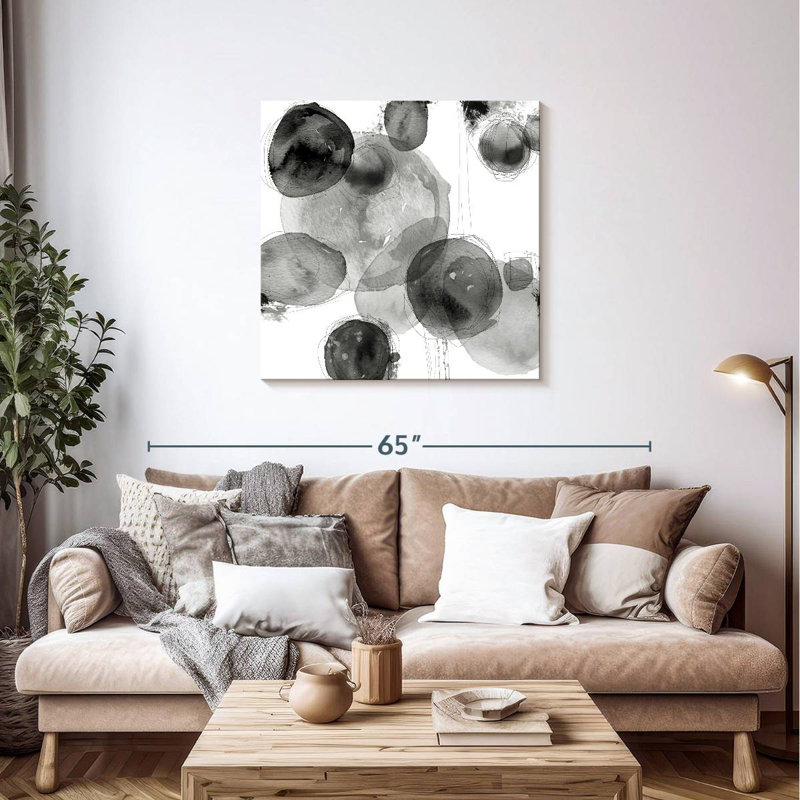 Droplets, 36" H x 36" W