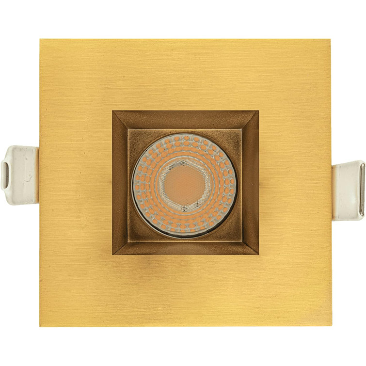 2'' Selectable Color Temperature 8 Watt Dimmable Air-Tight IC Rated Standard Recessed Lighting Kit