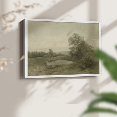 Paysages rétro-DCXC - reproduction encadrée