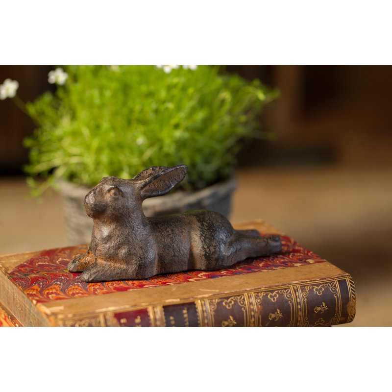 Lapin de lapin en fonte Tignall