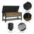 Shoe Bench with Flip-Open Storage Box-330534611