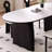 Vintage Romantic Dining Table 4 - Person Double Pedestal Dining Set-101005201