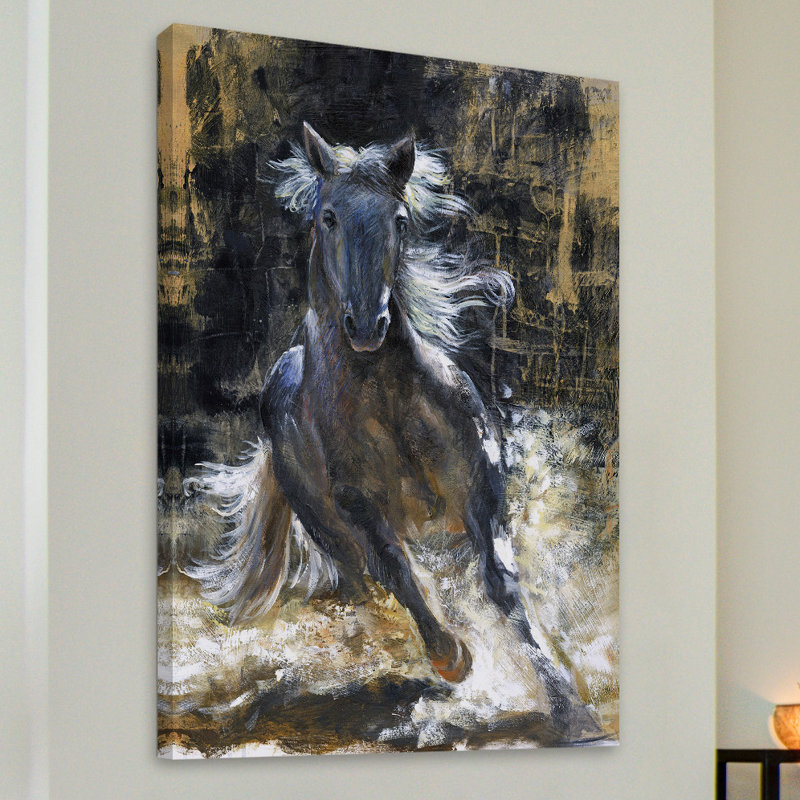 Alain Bonnec - Wrapped Canvas Painting, 76cm x 51cm x 3.81cm