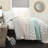 Uriel Navy Microfiber Reversible Quilt Set-125273153