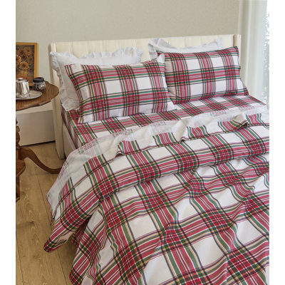 Ensemble de draps en flanelle de velours moelleux et luxueux 4 pièces Elegant Comfort