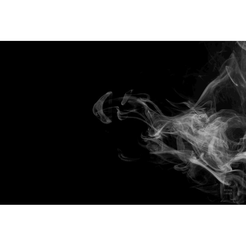 Smoke I - Wrapped Canvas Graphic Art, 12" H x 18" W