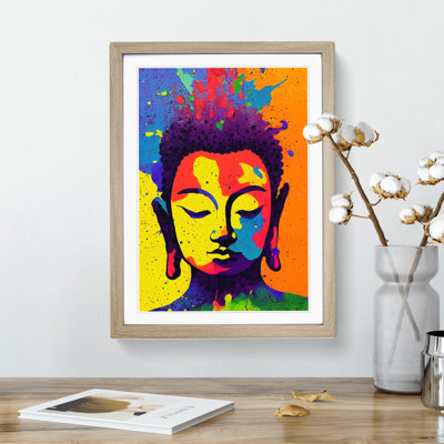 Buddha Splashed No.3 - Wall Art