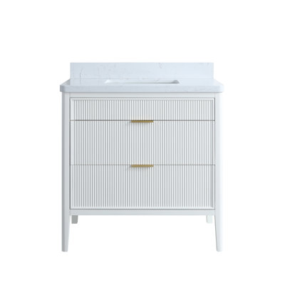 Ensemble de meuble-lavabo simple avec tiroir Preston