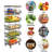 5-Tier Macey Rack Stackable Wire Basket Cart Vegetable Storage