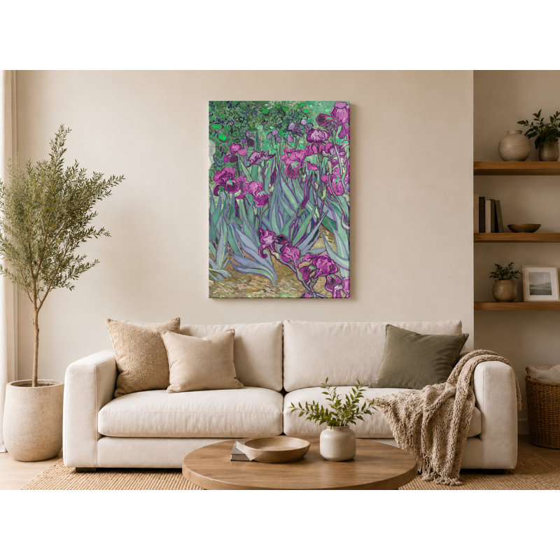 Iris (1889) - Portrait, art mural sur toile, 20" W x 30" H
