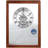 Bulova B1722 Engraver Glass Tabletop Wall Clock