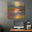 Art mural en métal luxueux «Blazing» par Patrick Dennis, 36 po x 36 po-1650438222