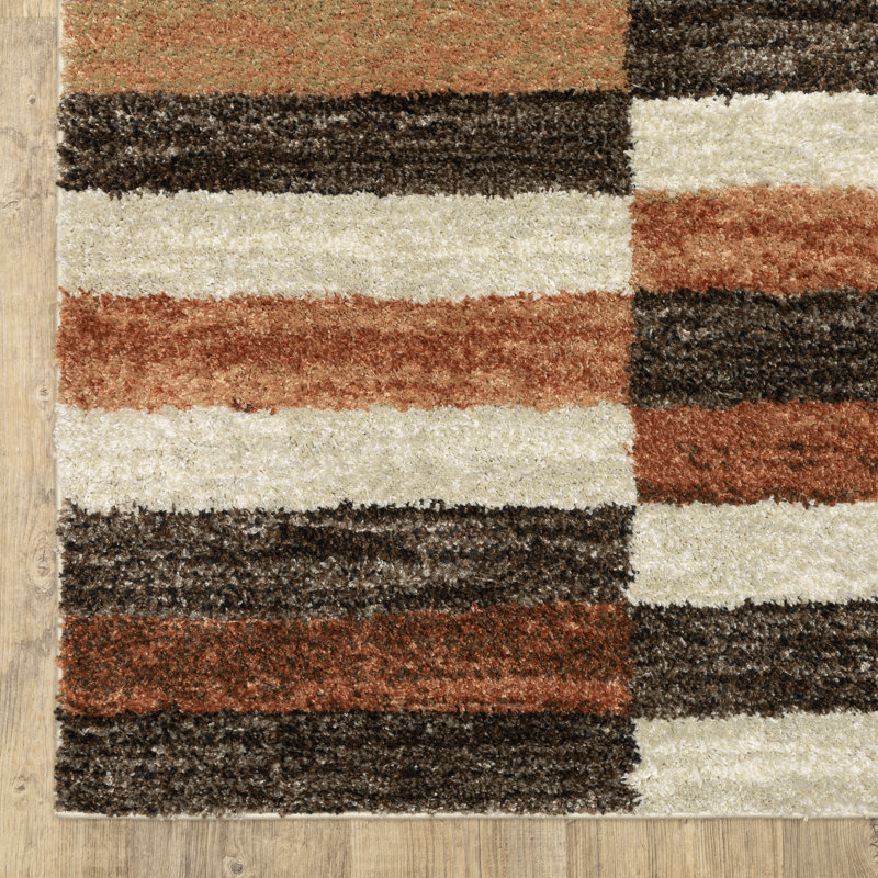 Tapis multicolore Genesis, Rectangle 7 pi 10 po x 10 pi