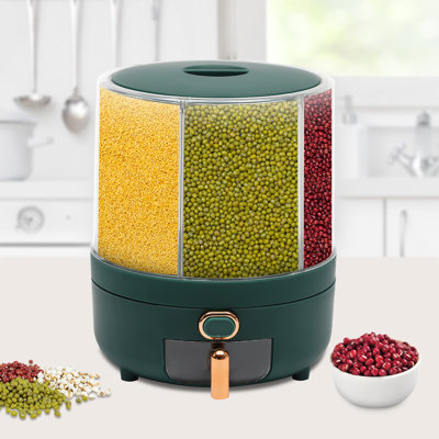 14.33lb Food Storage Container Dry Food Dispenser