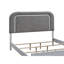 Très grand lit (matelas non inclus), blanc