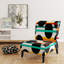 Fauteuil de chambre rembourré Black Dot Dots
