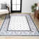 Hydetown French Border Cream/Light Gray Rug
