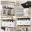 Buffet moderne à 4 portes avec prises électriques et ports USB U_STYLE-430116160