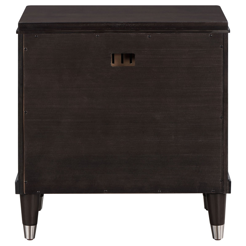Emberlyn 2-Drawer Nightstand Brown